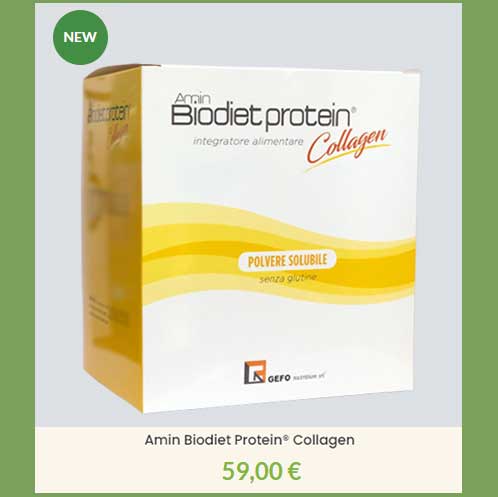 GE.FO. nutrition Srl: Amin Biodiet Protein® Collagen 21 sachets of 18 g soluble powder